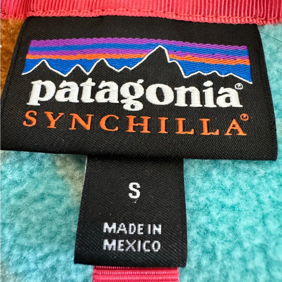 Patagonia Lightweight Synchilla Snap-T Pullover Feather Dance Bear Brown size:S - Picture 5 of 5